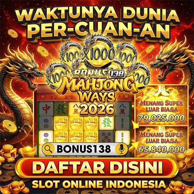 bonus138 Masuk