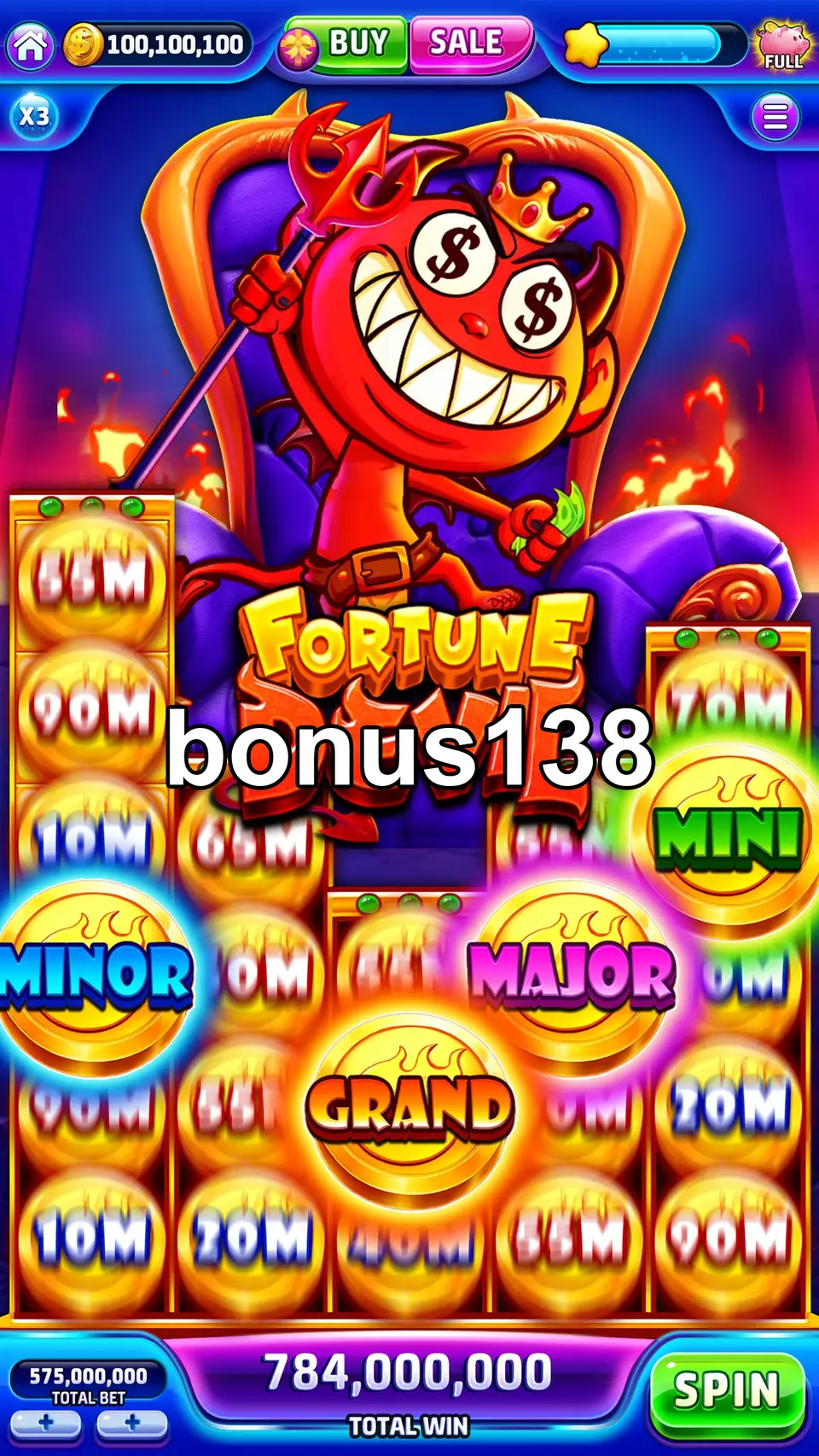 Tangkapan Layar bonus138