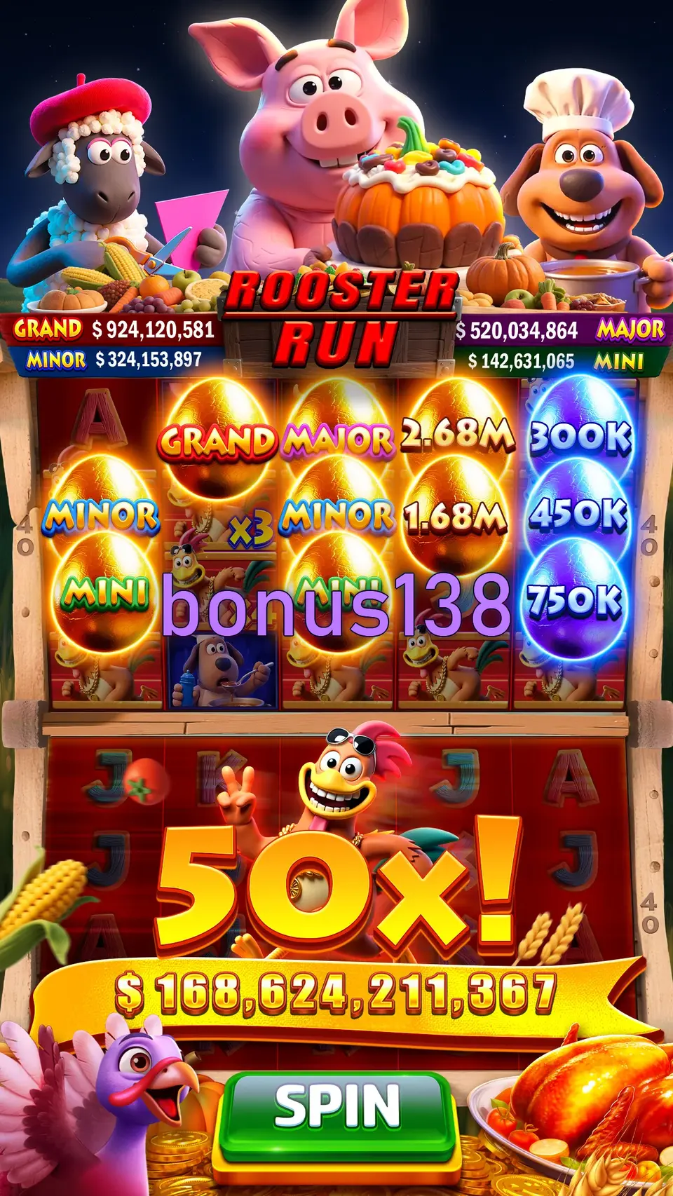 bonus138 Tangkapan Layar